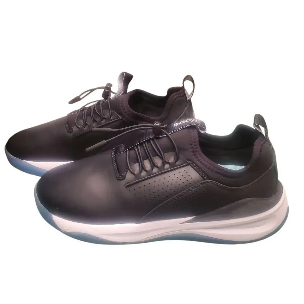 Clove Classic Night Shift Black/White Women's Bungee Athletic Shoe 7.5